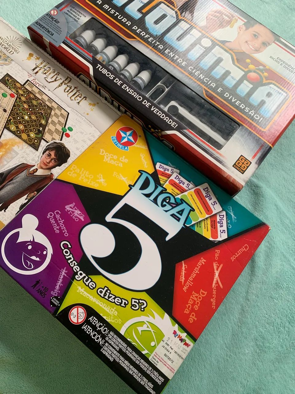 Jogos de tabuleiro Lote kit com 3 + um de brinde  - Foto 3