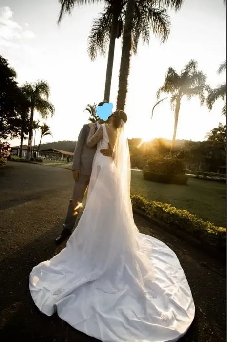Vestido De Noiva Minimalista - Black Tie - Foto 2
