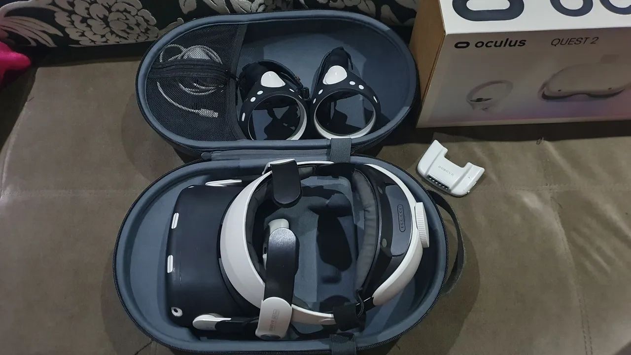 Combo kit VR meta quest 2 completo 128 + acessorios - Foto 3