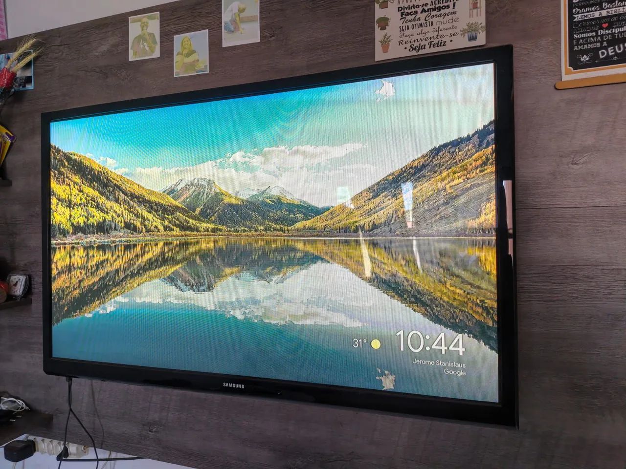 Tv 43 polegadas acompanhamento Chromecast tv