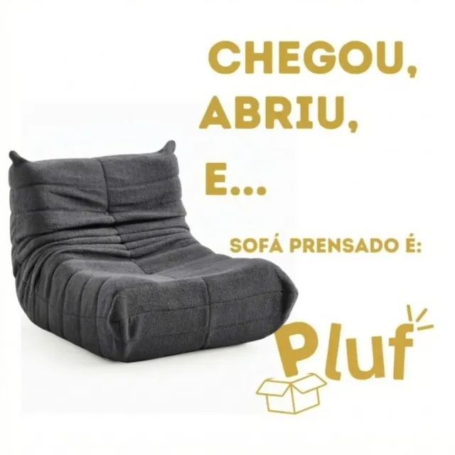 Poltrona Togo Bouclé  D33  (Expansível)  Produto Novo! Pronta Entrega! - Foto 2