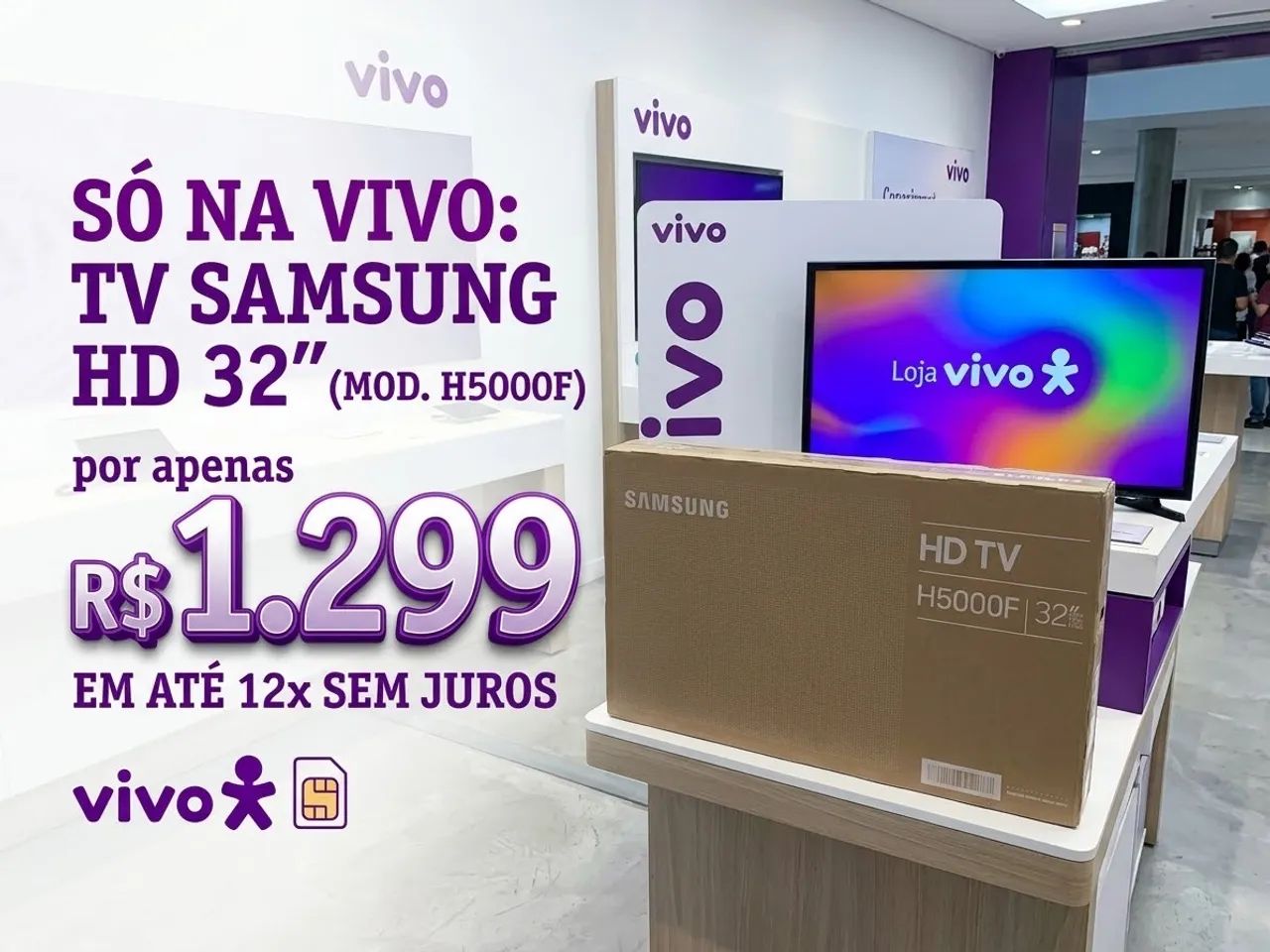 TV Samsung 32 Polegadas