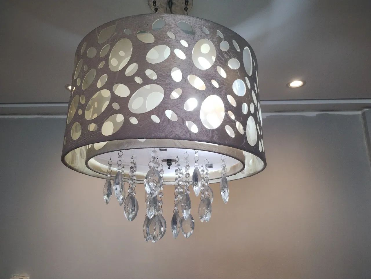 Lustre com cristais  - Foto 2
