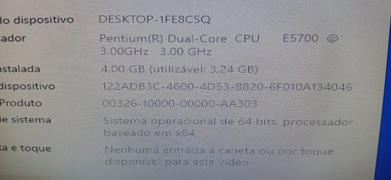 Kit ddr2 dual core 4gb ram hd 500gb - Foto 2