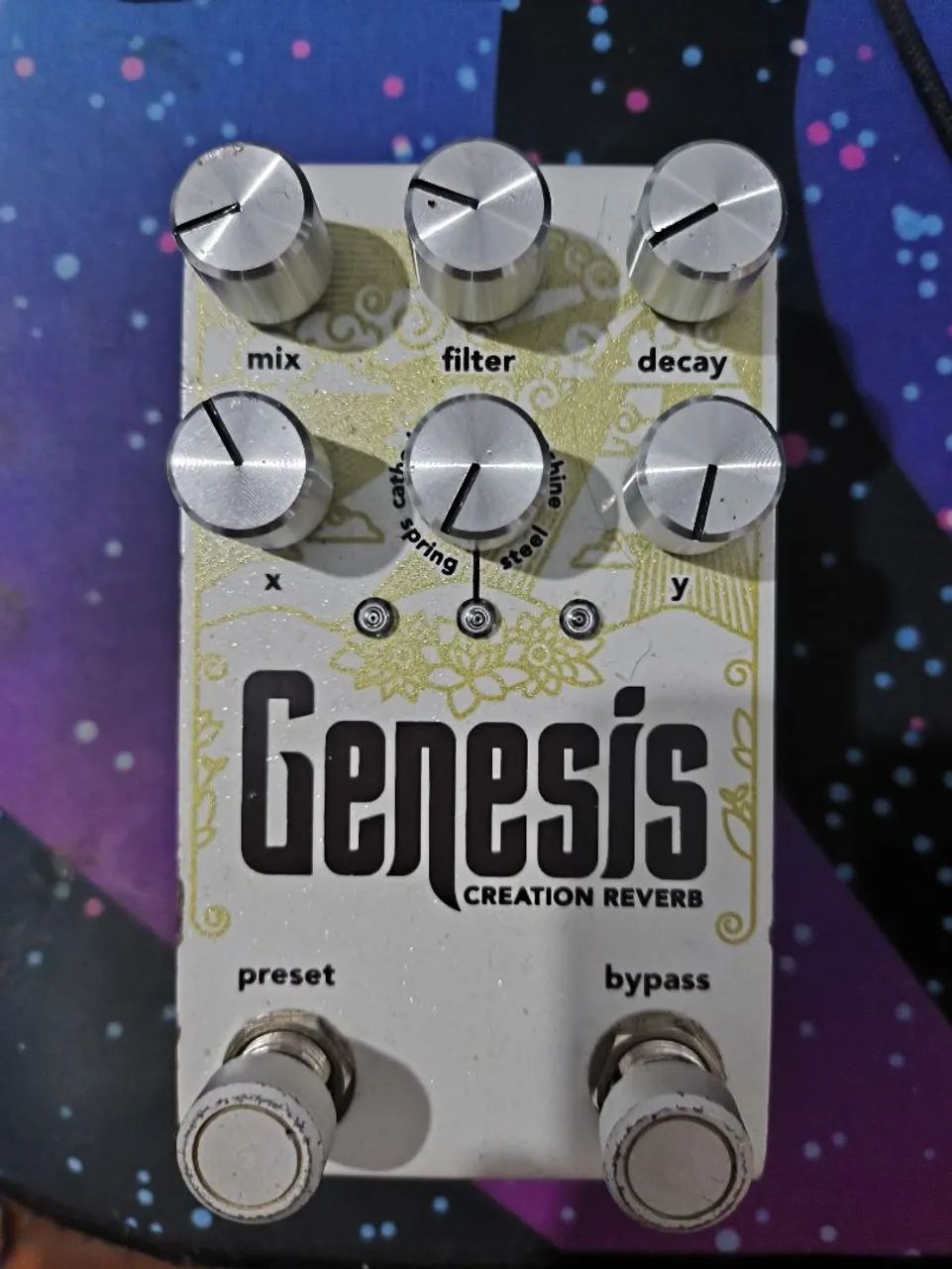 Pedal de Reverb Gênesis V2 Pro