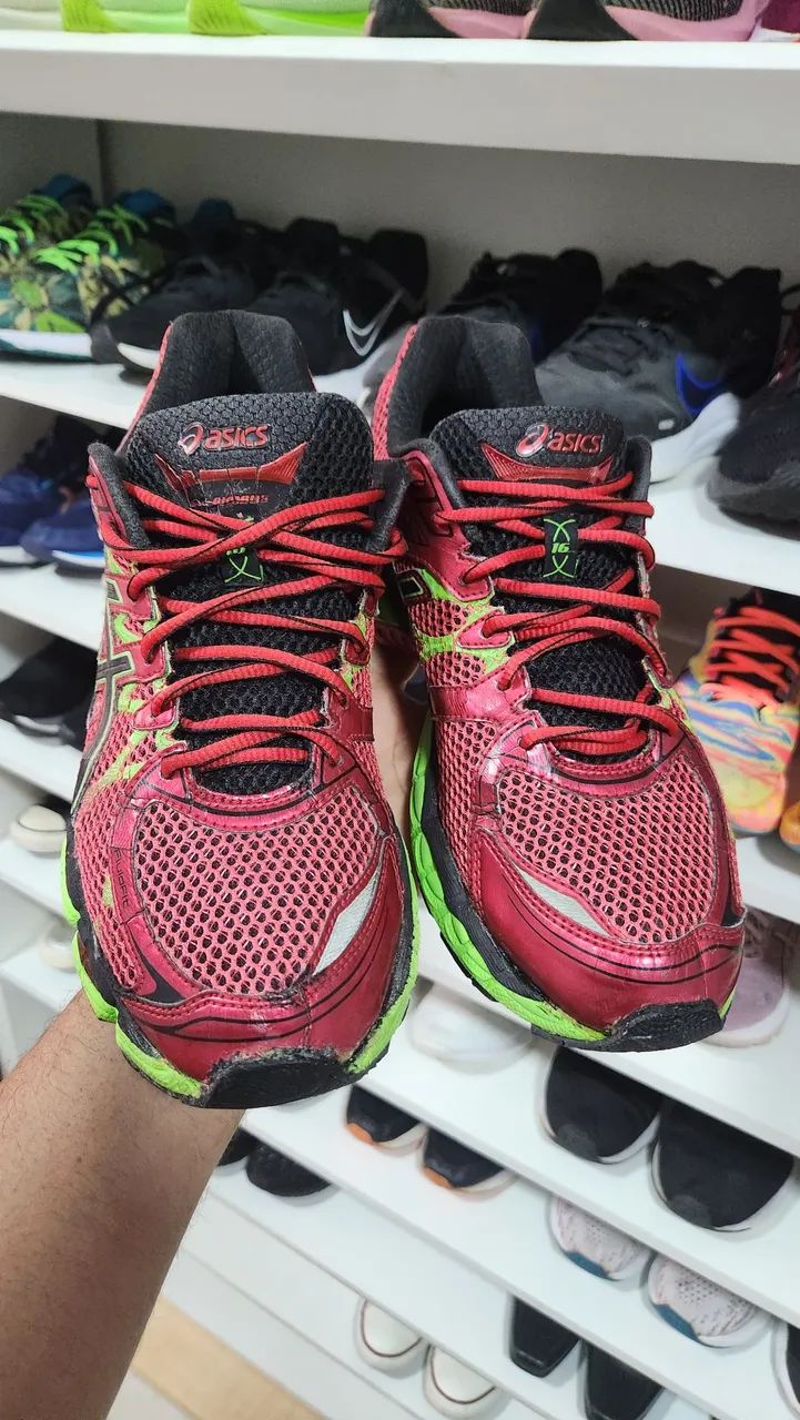 Tênis ASICS Gel Nimbus 16 Original - Tamanho 41 - Muito Confortável - Caminhada  - Foto 3