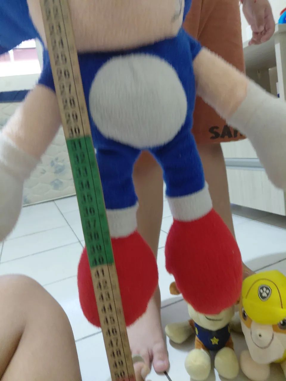 Pelúcia Sonic 50cm