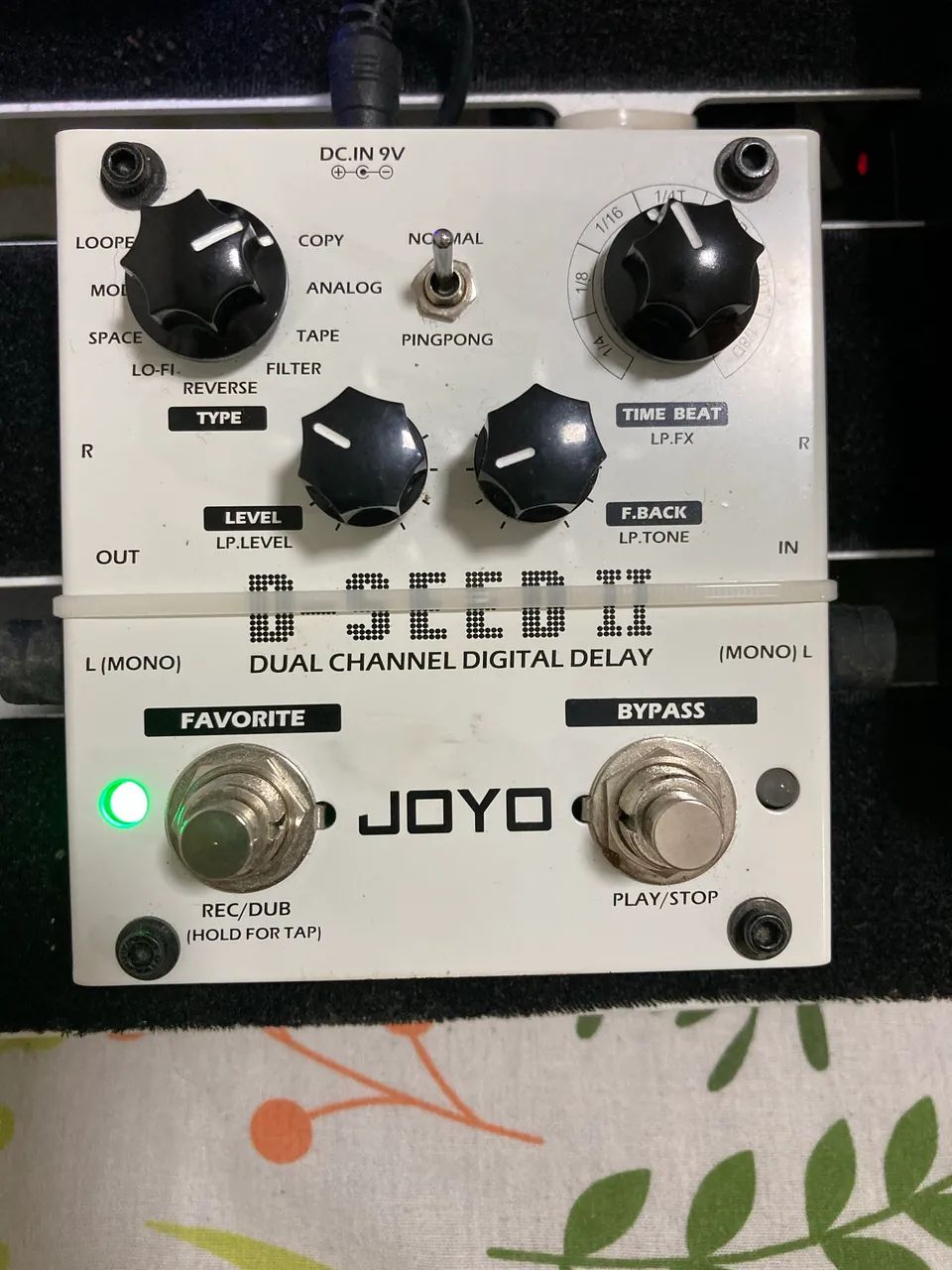 Pedal delay joyo d seed 2