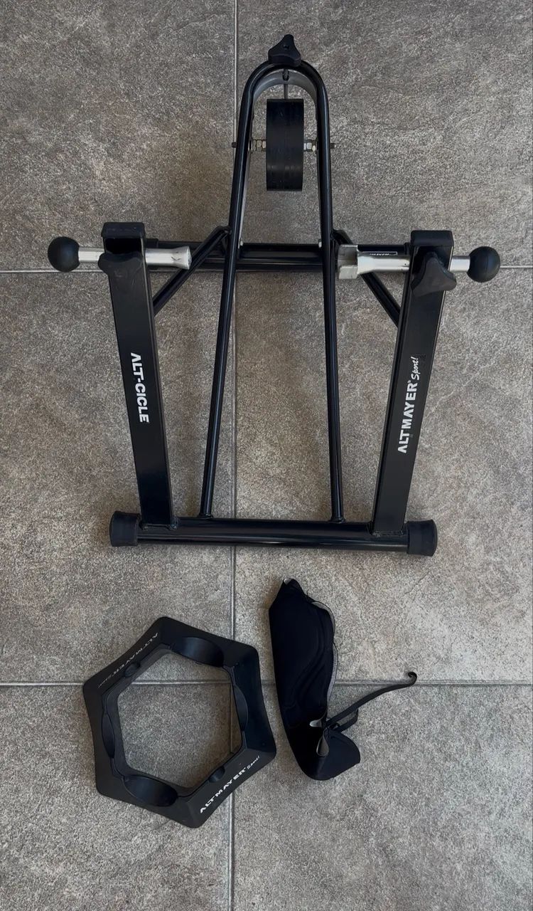 Rolo de treino + base bicicleta  - Foto 2