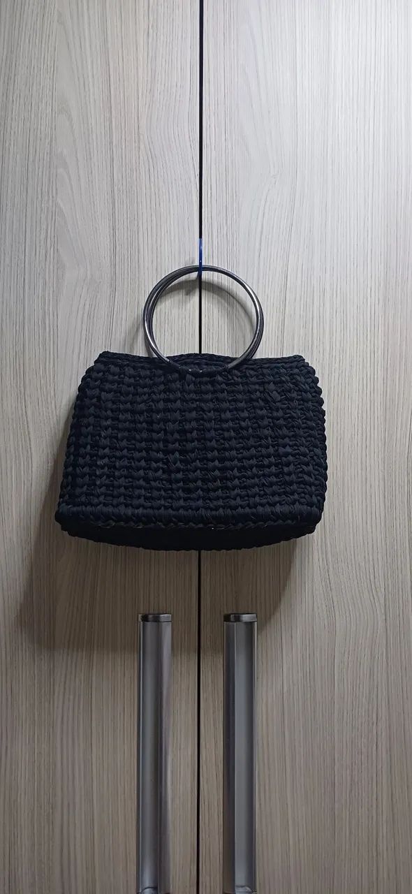 Bolsa de Croche grosso alça argola - Foto 5