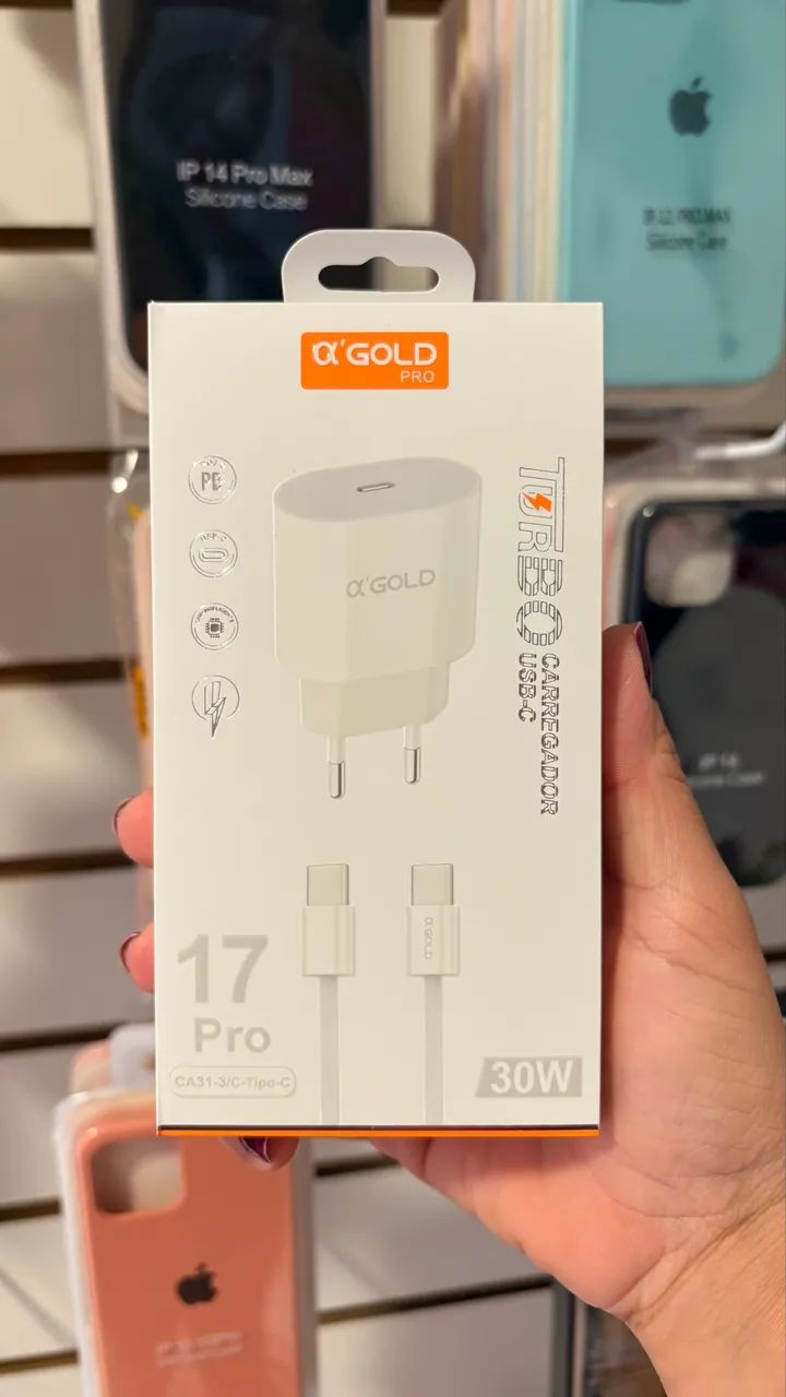 Carregador completo tipo c 