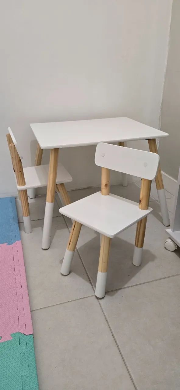 Conjunto mesa e cadeiras infantis - Foto 2