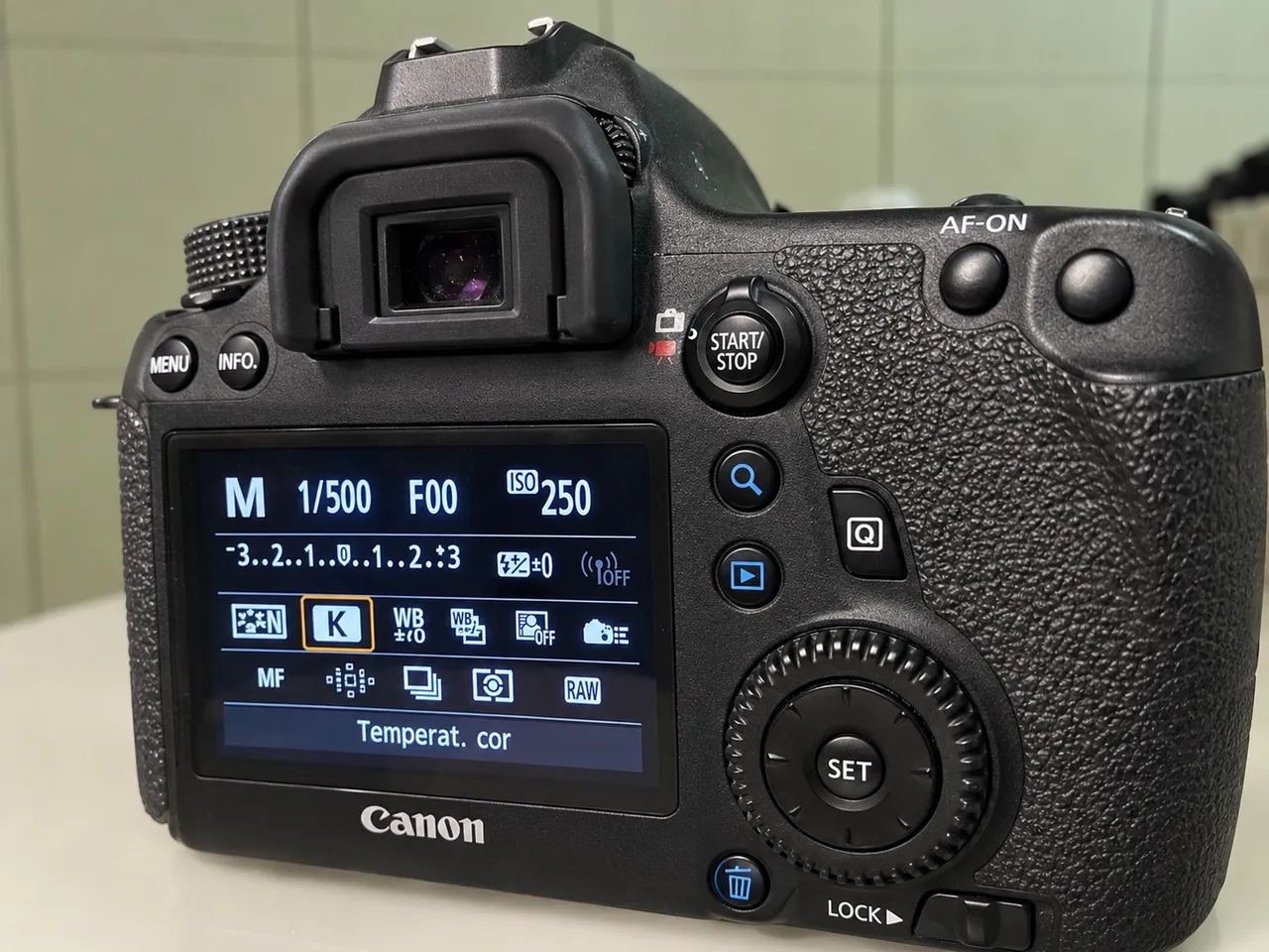 CÂMERA CANON EOS 6D FULL FRAME COM WI-FI! - Foto 3