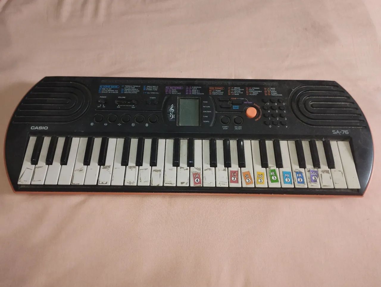 Teclado Cássio SA76 com Defeito  - Foto 4