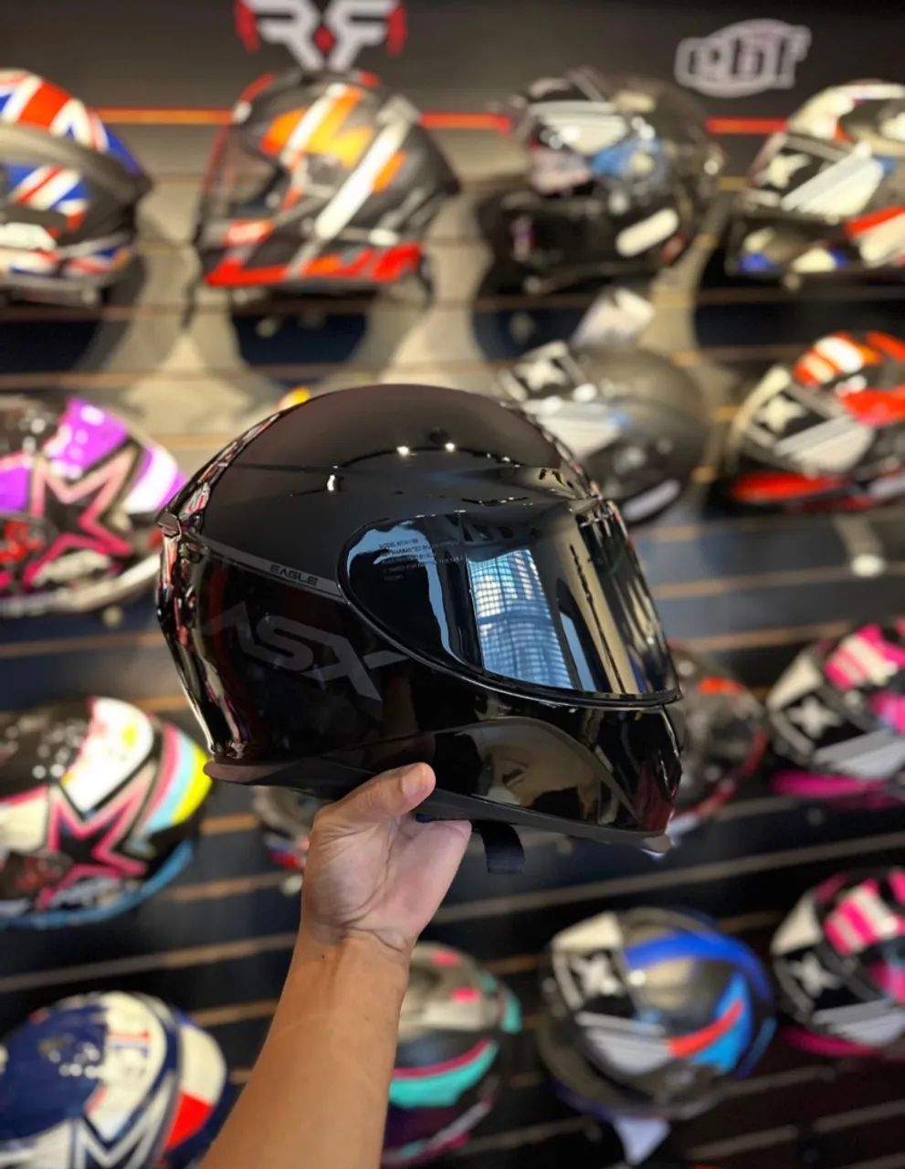 Capacete ASX EAGLE SV SOLID 