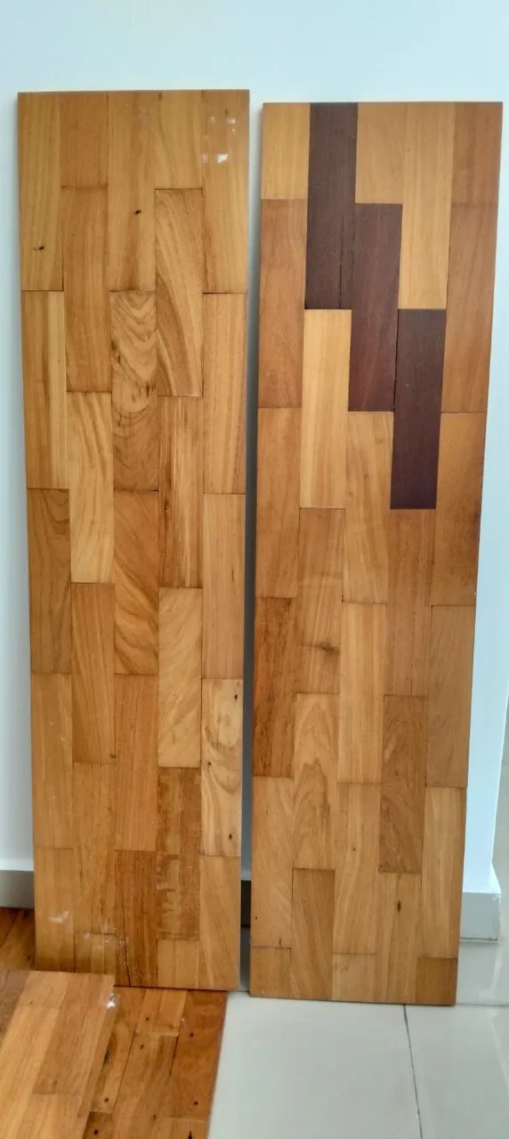 8 Peças de Peroba Mica  ( 100 cm  x 24,5cm) 