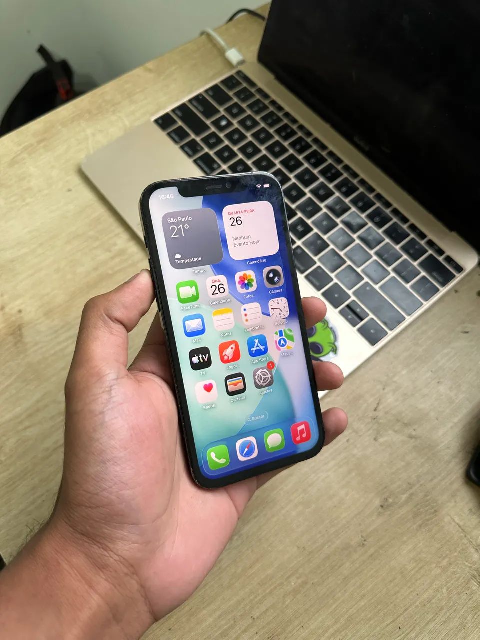 iPhone 12 Pro 128GB Azul - Foto 5