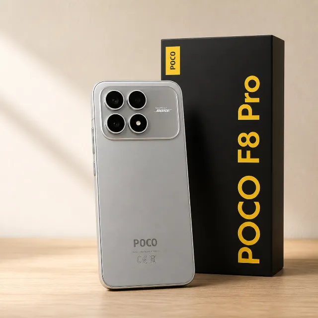 Poco F8 Pro Titanium Silver 512gb 12GB Ram - Celulares e