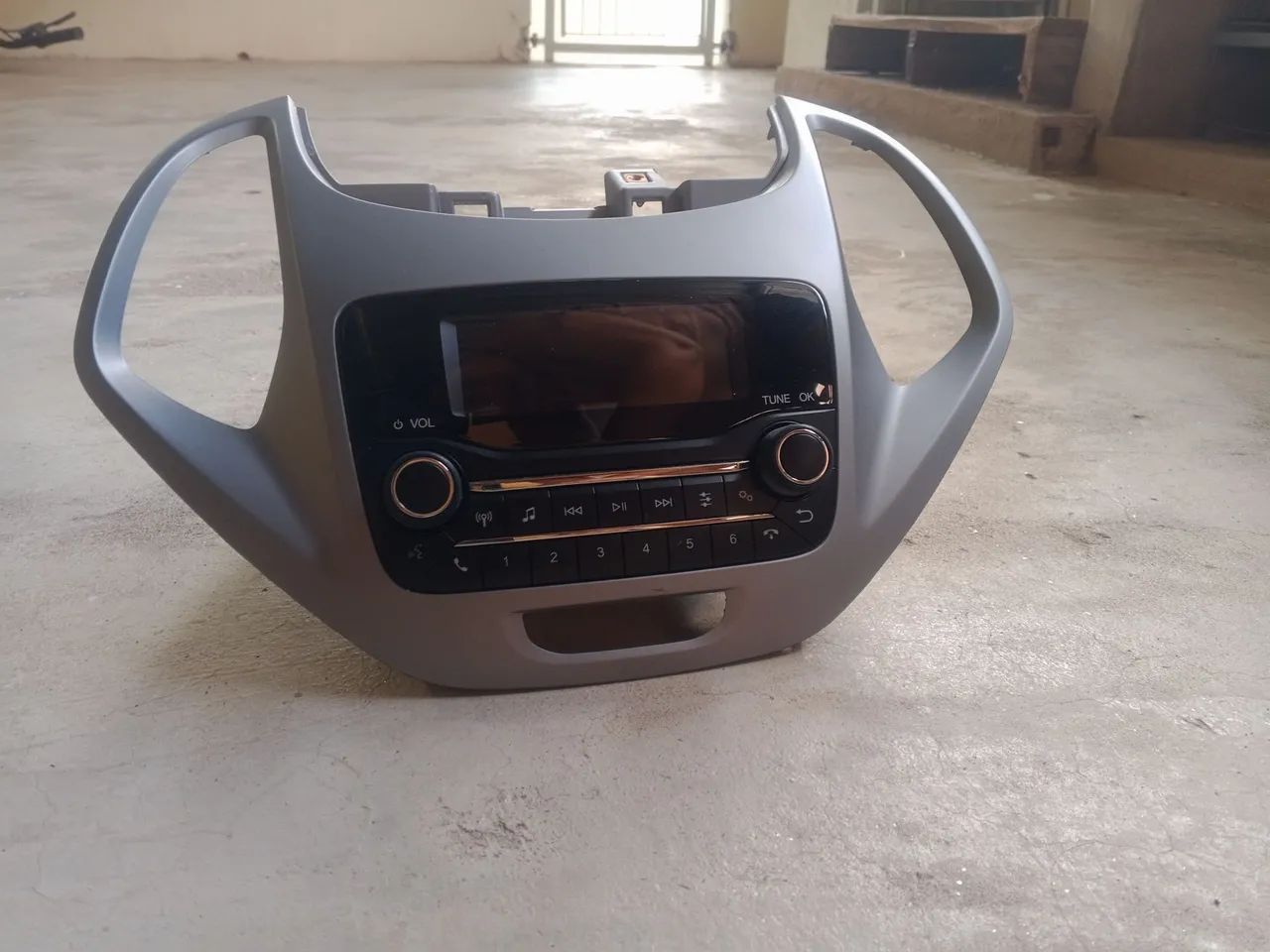 Central Multimidia Android Ford Ka 2015 A 2019 Cor Prata - Foto 3