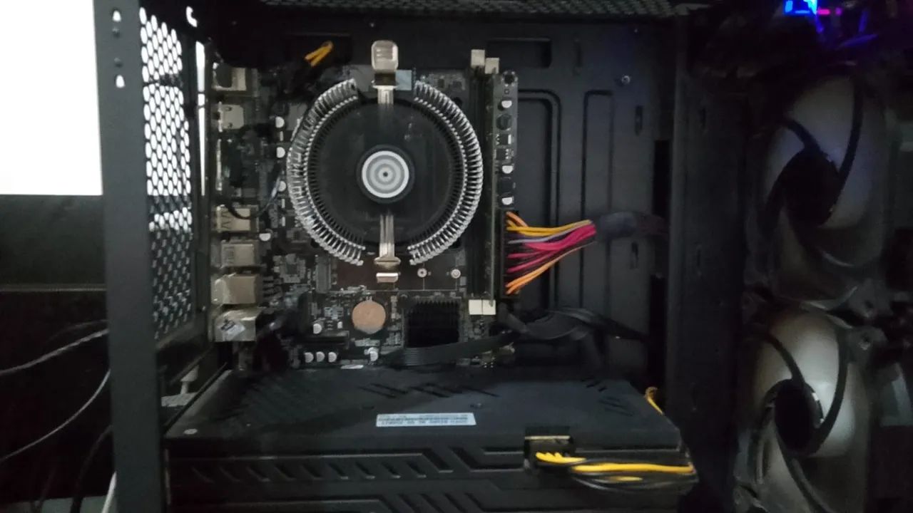 Computador para jogar e estudar completo 356 de armazenamento total - Foto 2