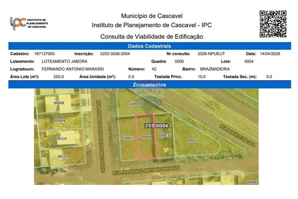 Terreno no Brasmadeira 250m² - Foto 2