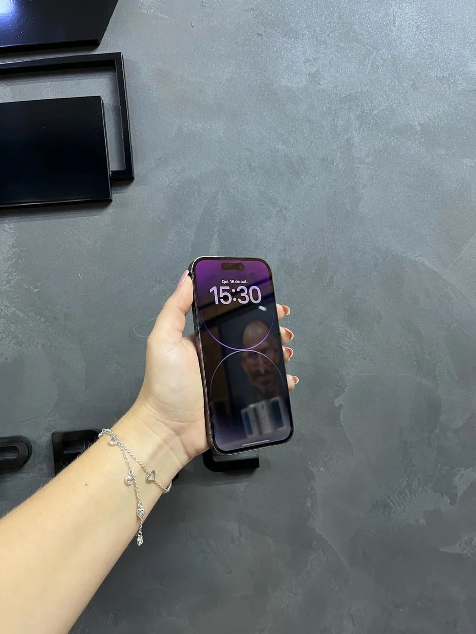 IPHONE 14 PRO ROXO PROFUNDO 128GB OPORTUNIDADE  - Foto 2