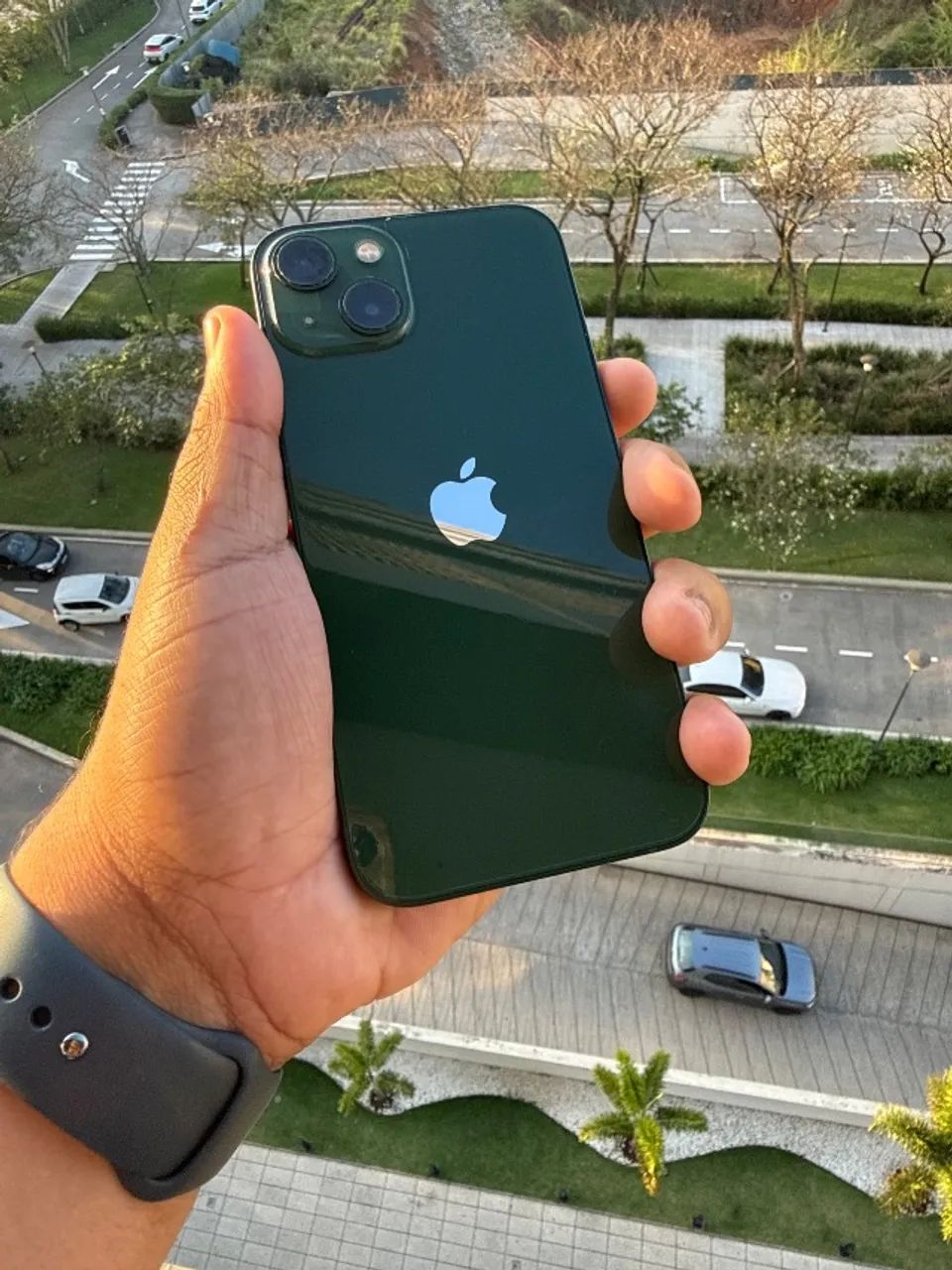 13 verde de 128gb seminovo - garantia!!! - Foto 4