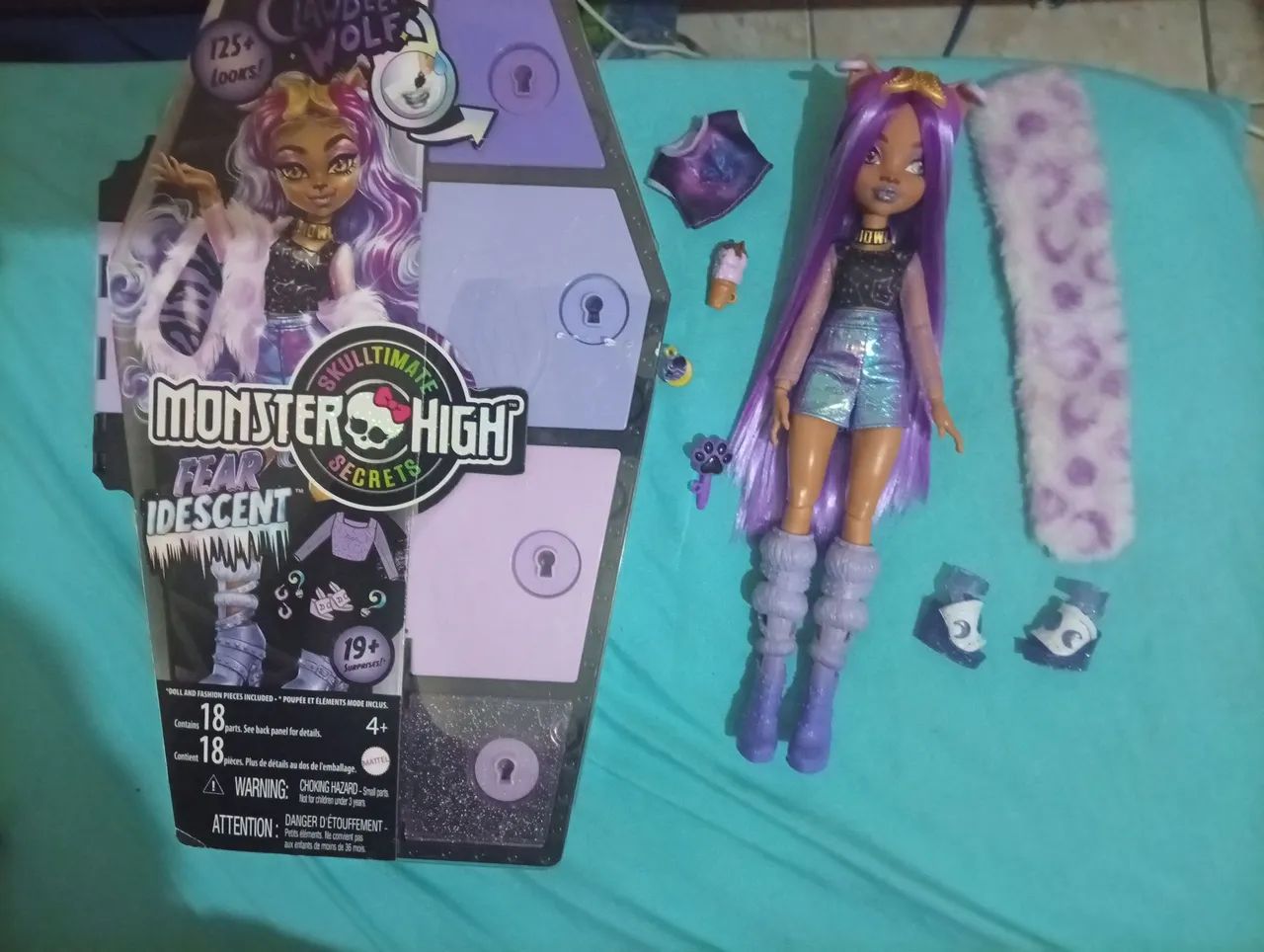 Clawdeen ss2 Monster high g3 com reroot