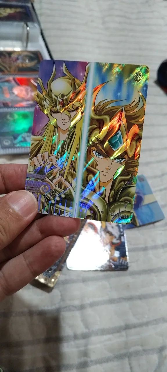 CAVALEIROS DO ZODIACO CARDS COLECIONÁVEIS TODOS 300,00! - Hobbies