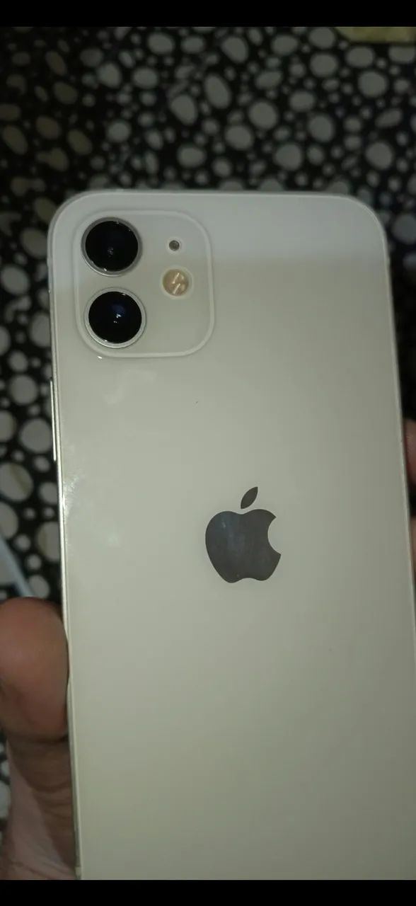 iPhone 12 branco! Top tudo ok! Filé. Aceito trocas - Foto 4