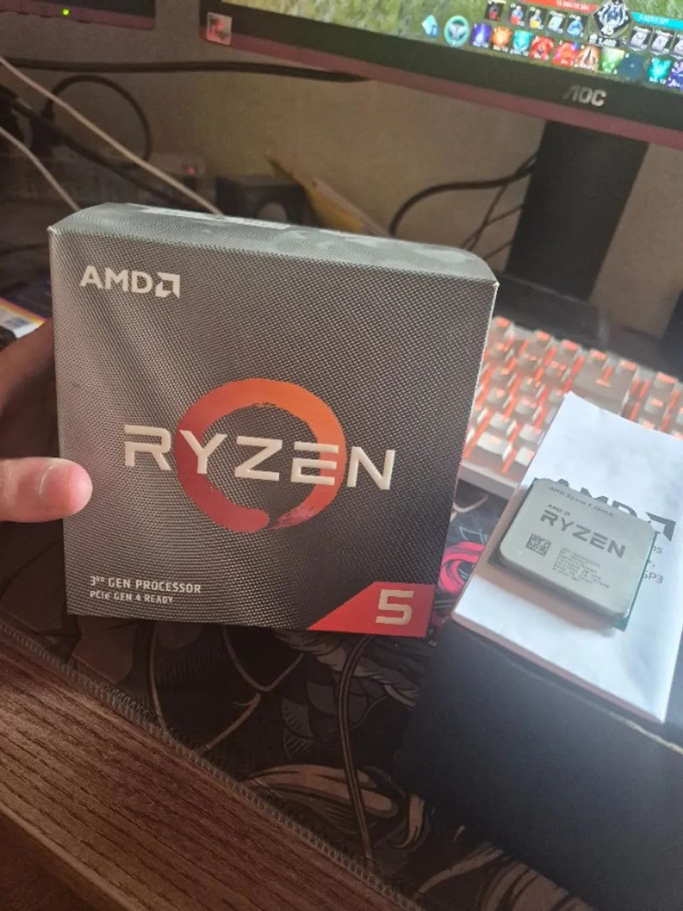 Ryzen 5 3600X COM COOLER BOX ORIGINAL