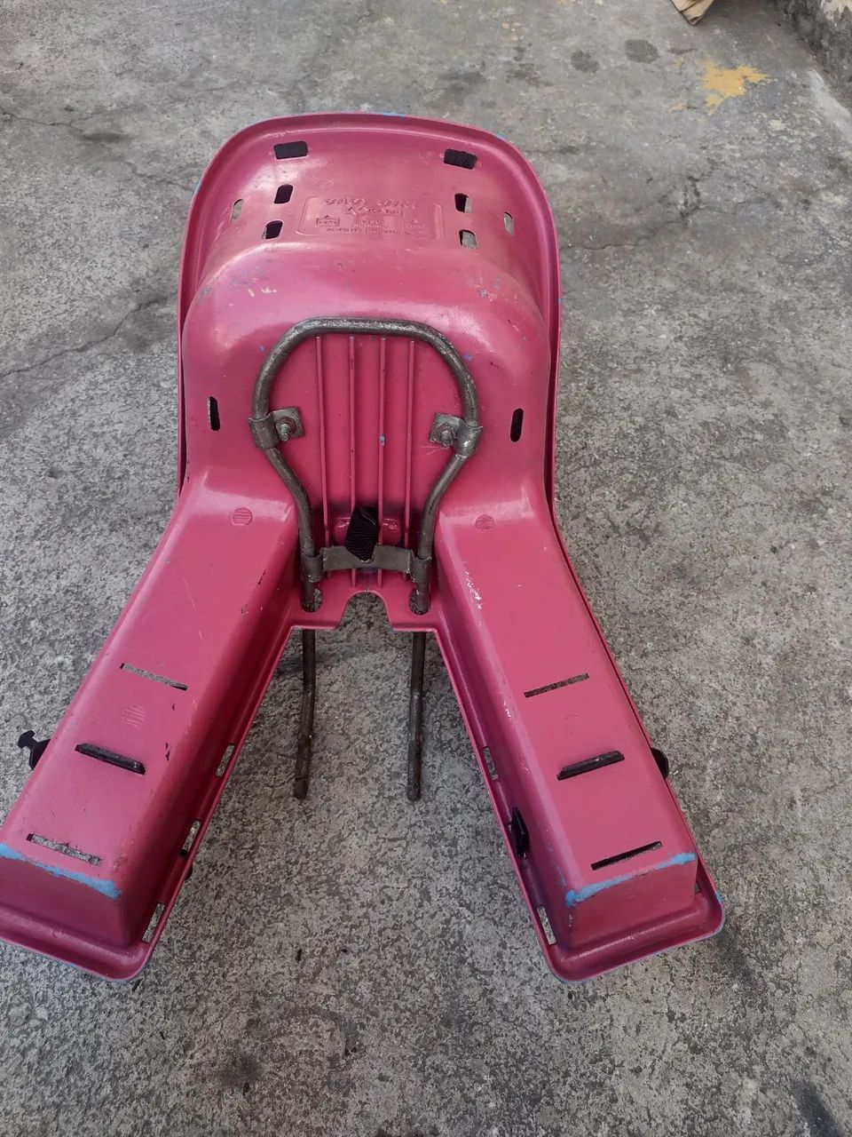 Cadeirinha de bicicleta de frente  - Foto 2