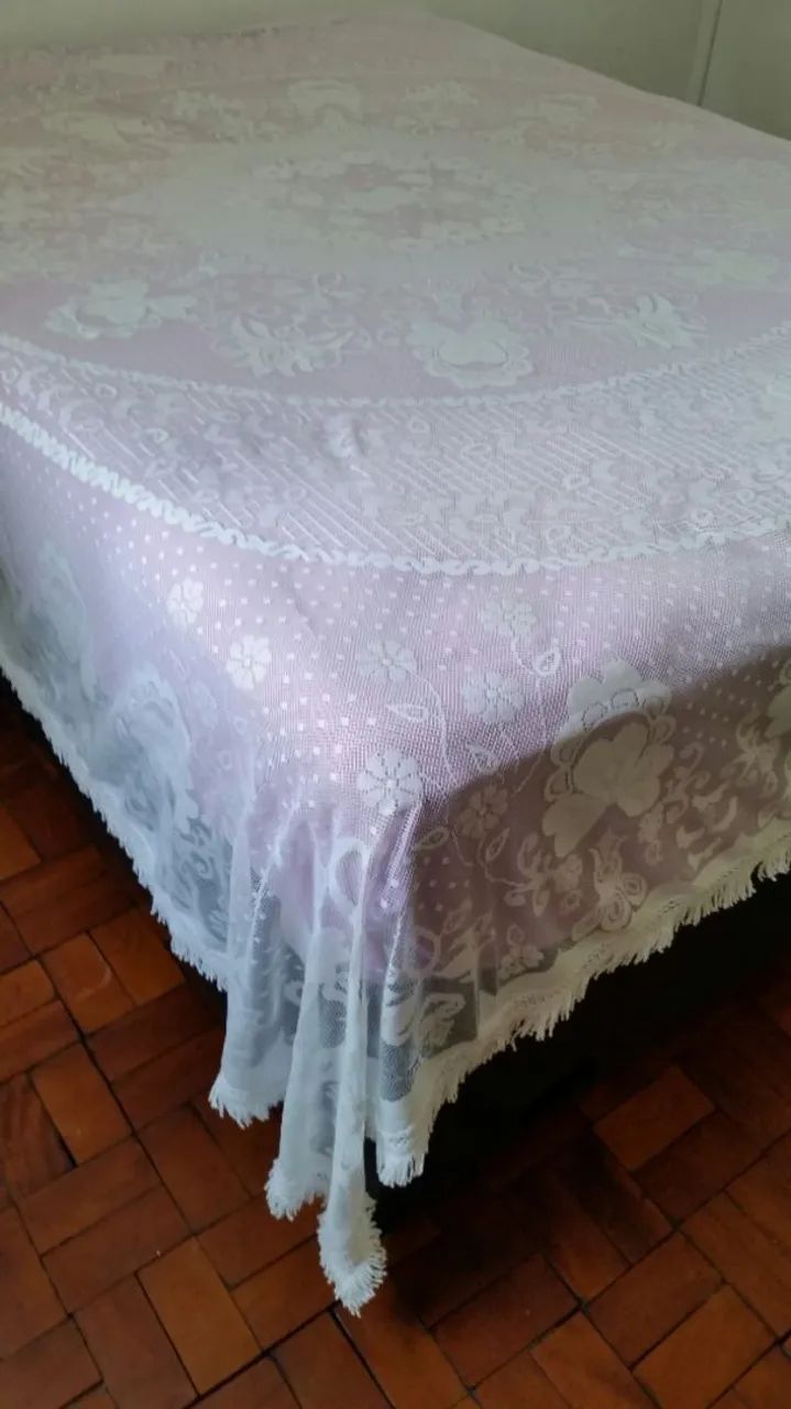 Colcha Rendada de Cama Casal  - Foto 2