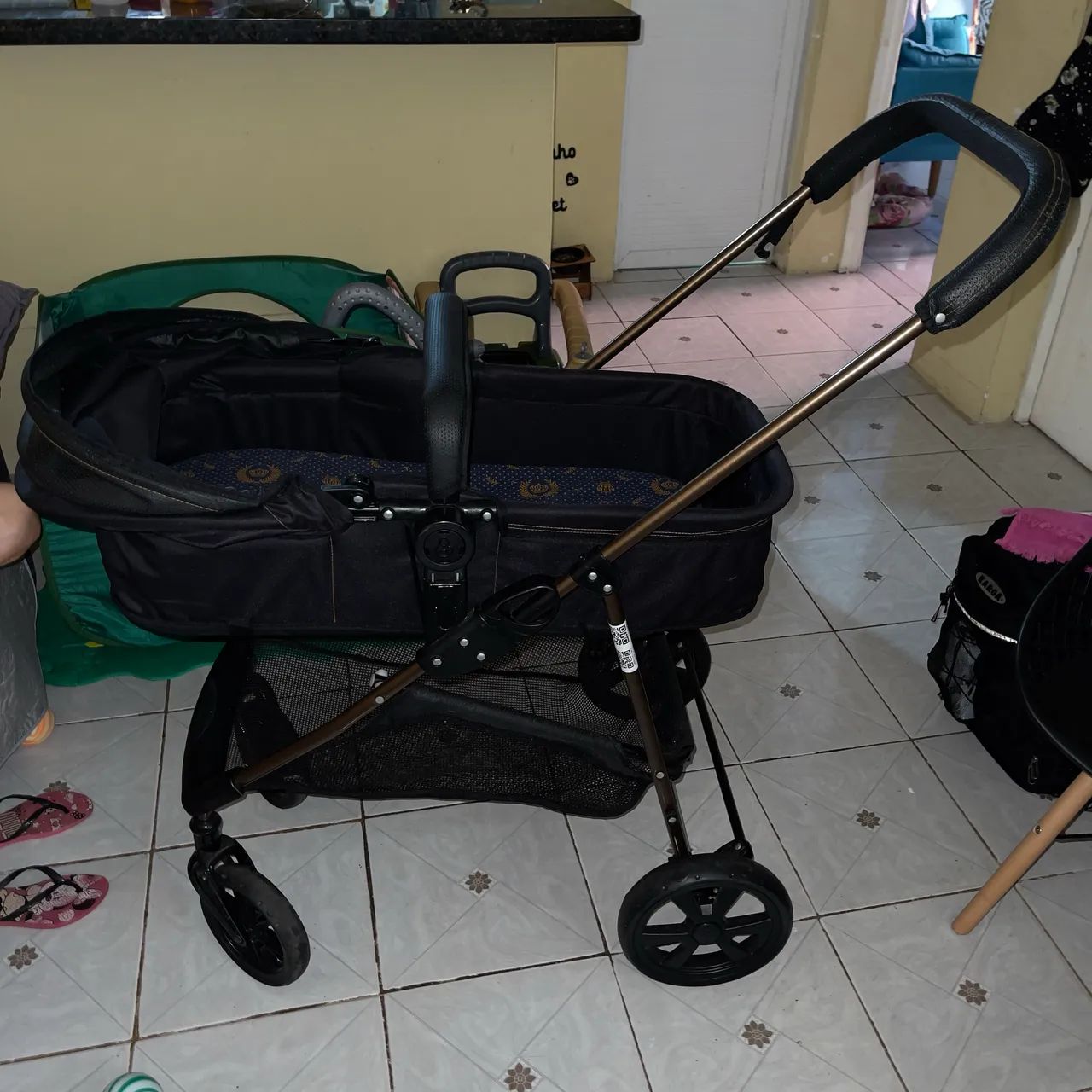 CARRINHO DE BEBÊ GALZERANO ESTILO MOISÉS  - Foto 3