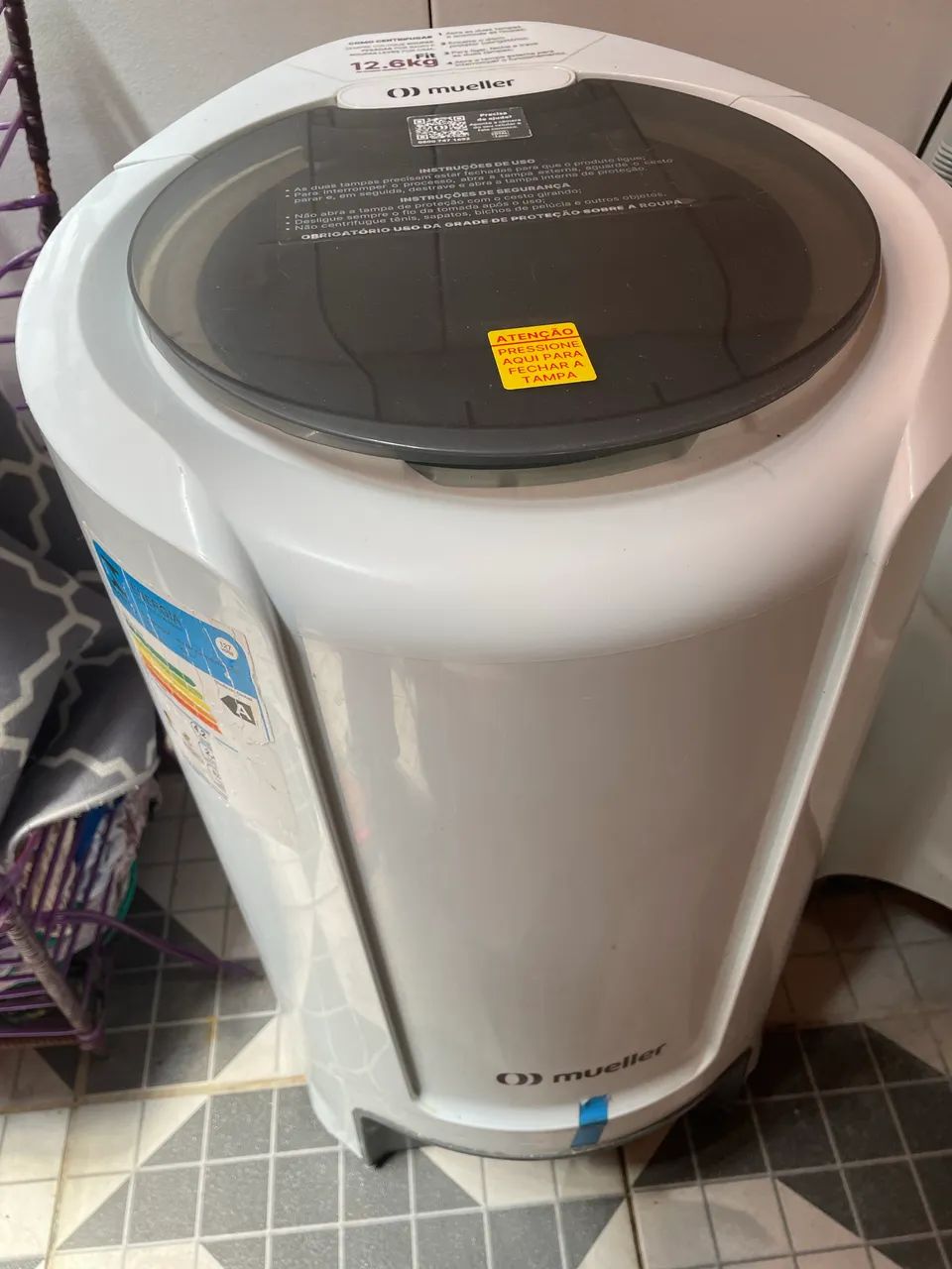 Vendo centrífuga Mueller 12,6 kg, em ótimo estado e funcionando perfeitamente. - Foto 5