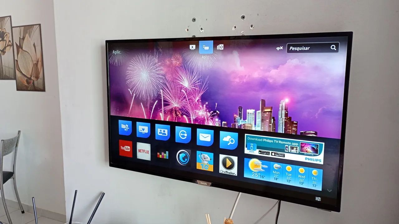 Vendo tv Philips 43 polegadas  - Foto 5