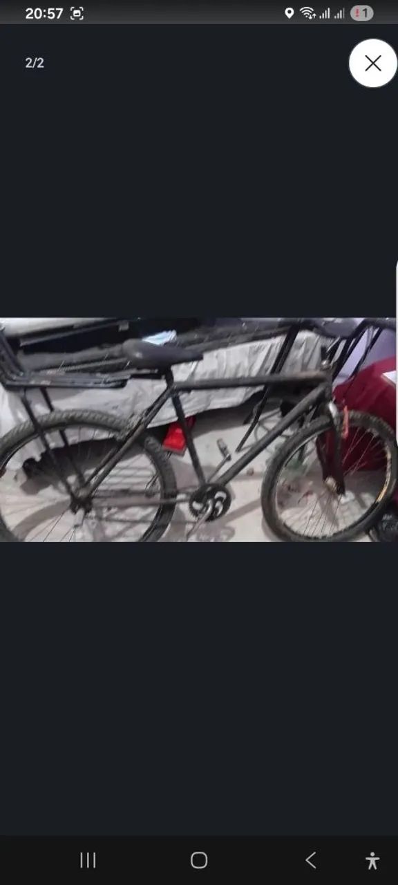 Bicicleta  quadro de aluminio 