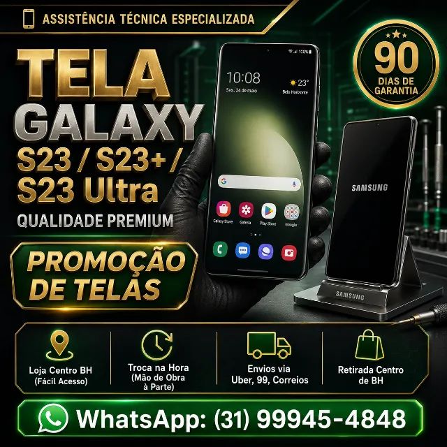 Tela OLED nacional para Galaxy S23