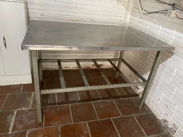 Mesa de serviço aço inox  - Foto 3
