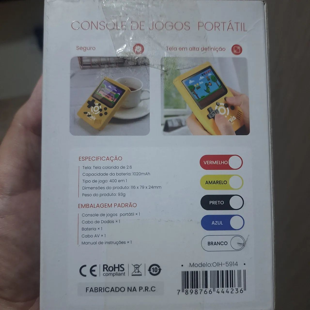 Console de jogos portátil Oásis  - Foto 2