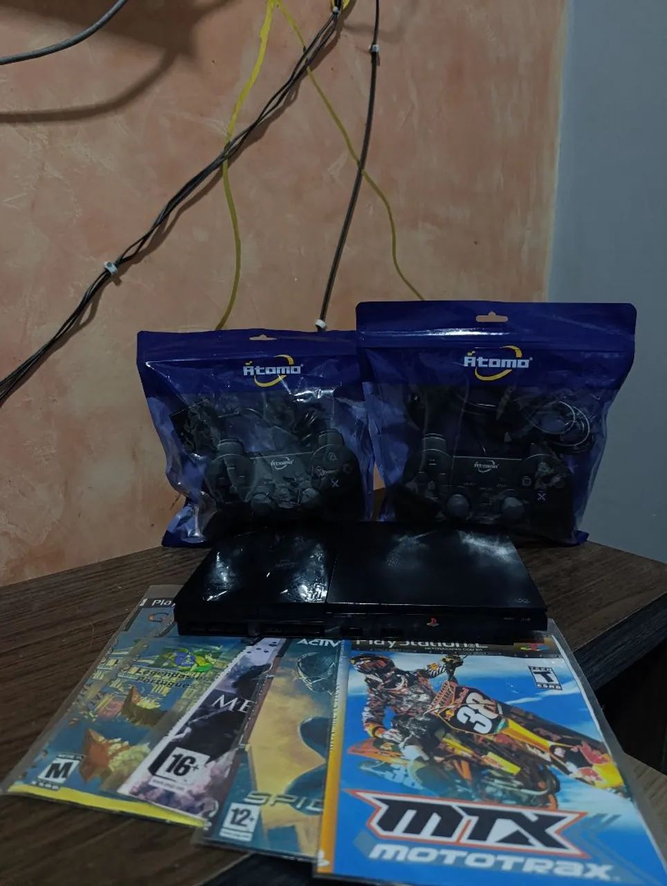 PS2 slim com leitor  - Foto 4