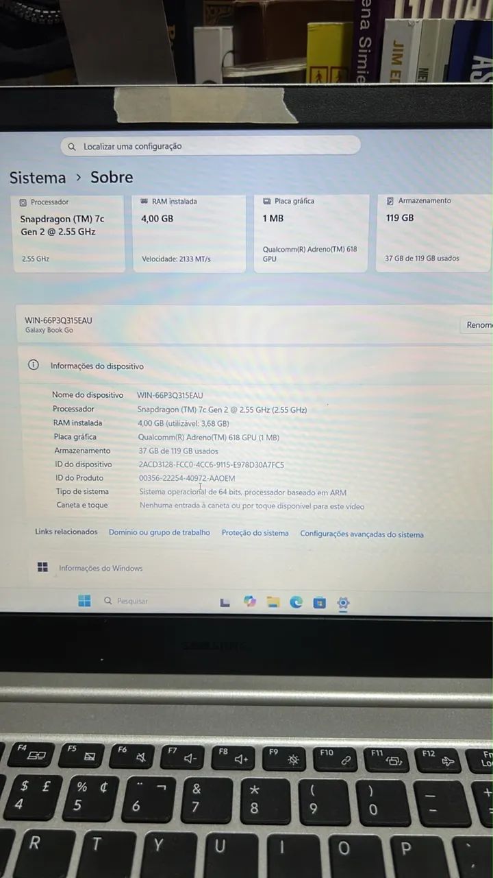 Notebook Samsung Win 10 NOVO - Foto 2