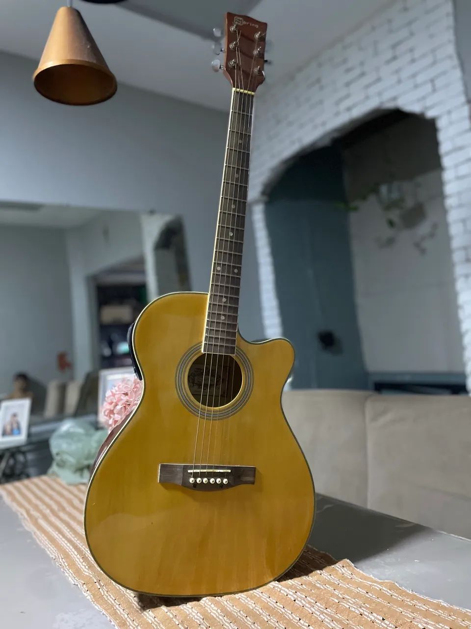 Violão Giannini Performance GF-1D CEQ Natural ?, marca 