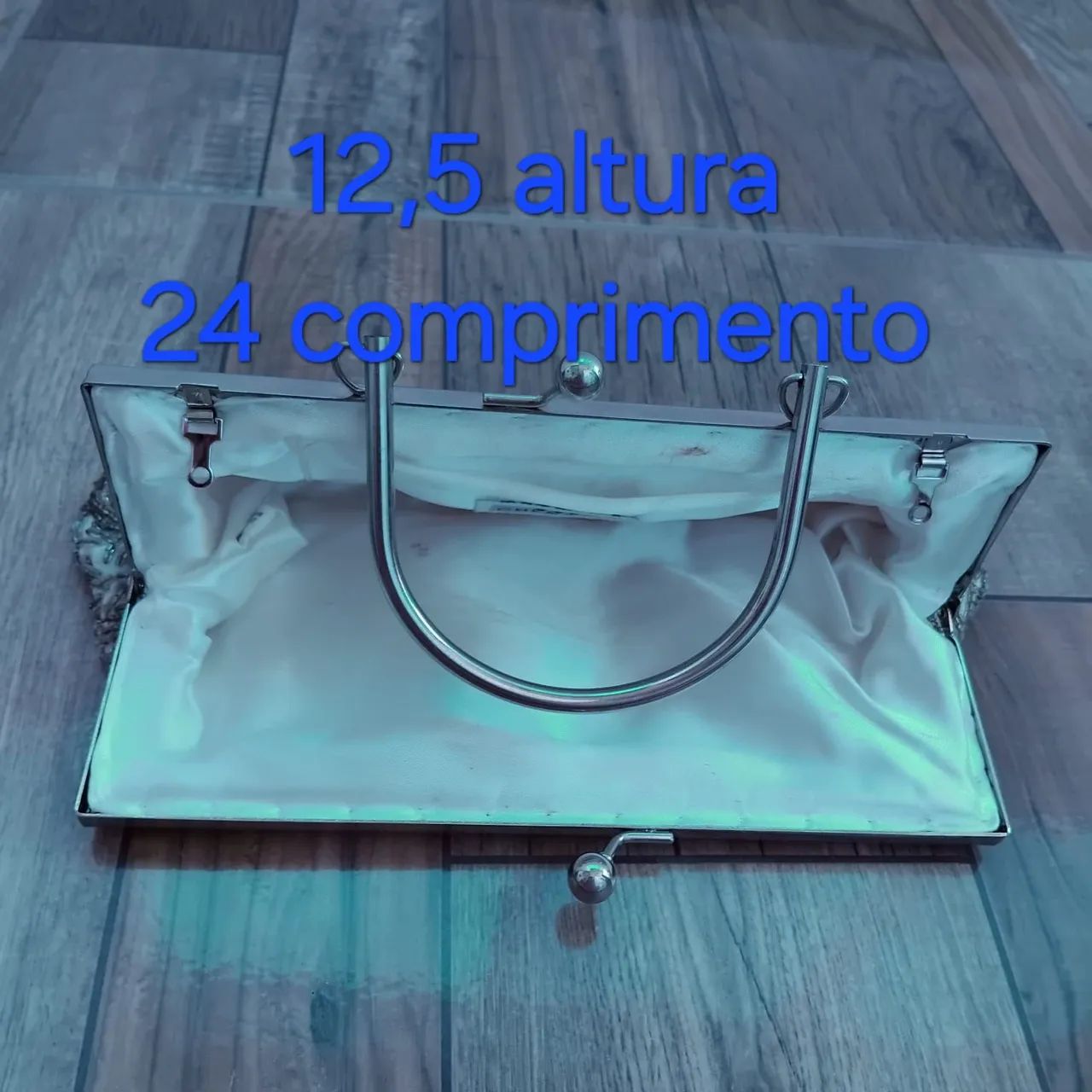 Bolsa vintage pedrarias  - Foto 3