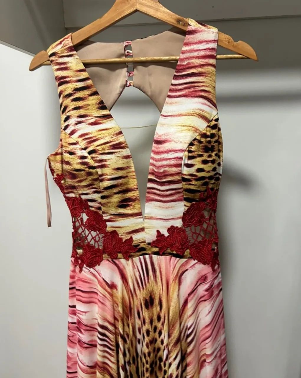 Vestido longo de festa tam 38 - Foto 4