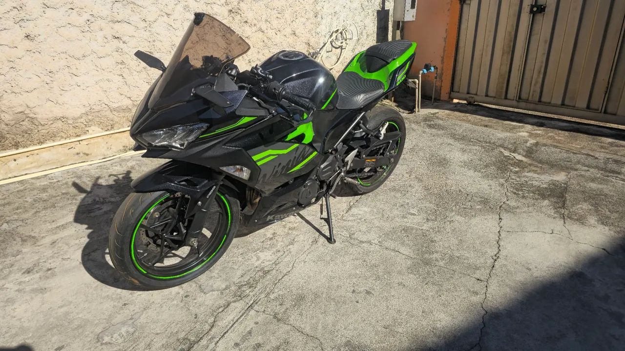 Ninja 400 2020 Preta/Verde - Foto 4