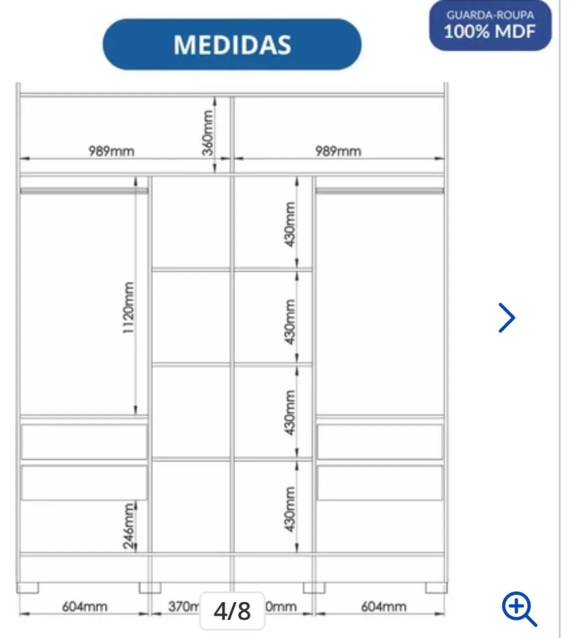 Vende-se guarda roupa novo! - Foto 3
