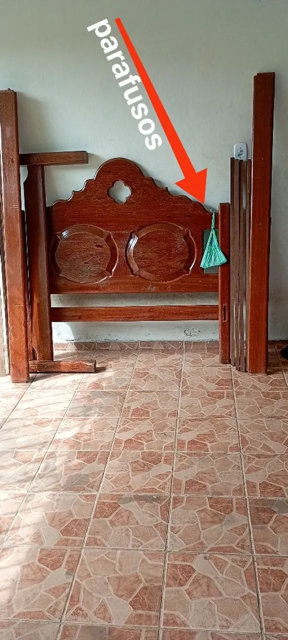 Cama em angelim pedra