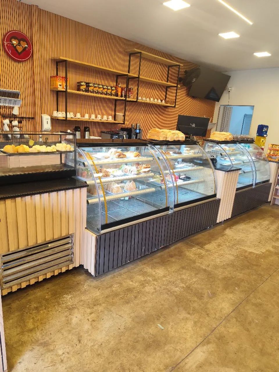 Balcão padaria/cafeteria/restaurante