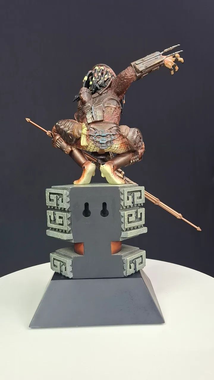 Predador City Hunter poliestone mini Statue Sideshow (Versão Regular) - Foto 4